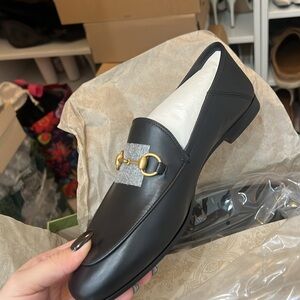 brand new Gucci brixton collapsible loafer